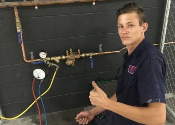 Backflow Testing in progress Backflow Testing in progress in Gold Coast